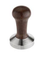 Motta 8100/B Professional Flat Base Coffee Tamper, 58mm, Black Handle N3
