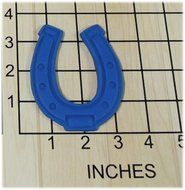 Lucky Horse Shoe shape Fondant Cookie Cutter and Stamp #1340