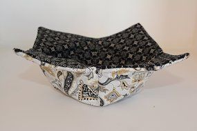 Microwave Bowl Cozy // Reversible // Medium Bowl Cozy // Royal Splendor N2