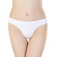 Underswear Laimeng, Hot Women Invisible Underwear Thong Cotton Spandex Gas Seamless Crotch (Purple) N21