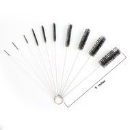 NATIONALMATER Bottle Cleaning Brushes, Cleaning Brush, Cleaner for Narrow Neck Bottles Cups with Hook, Set of 10 N22