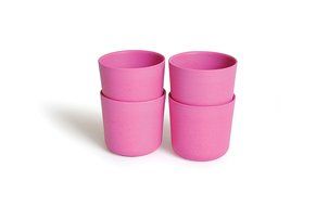 Biobu [by Ekobo] 8 oz Bambino Cup Set (4 Pack), Smoke N2