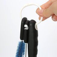 NATIONALMATER Bottle Cleaning Brushes, Cleaning Brush, Cleaner for Narrow Neck Bottles Cups with Hook, Set of 10 N24