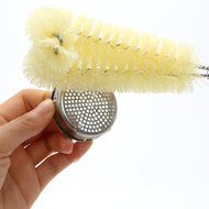 NATIONALMATER Bottle Cleaning Brushes, Cleaning Brush, Cleaner for Narrow Neck Bottles Cups with Hook, Set of 10 N26