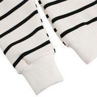 Pullover Tops,Morecome Womens Stripe Loose Casual Long Sleeve Hoodie Sweatshirt (S, Black) N10