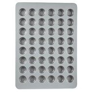 Wilton Bake More Nonstick 48-Cup 21&quot; L x 15&quot; Mini Muffin Pan