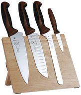 Mercer Culinary M21980PU Millennia Magnetic Knife Board Set, Purple N6