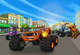 1/2 Sheet Blaze and the Monster Machines Edible Photo Birthday Cake Topper Frosting Sheet Personalized Party