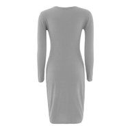 Slim Dress,Morecome Women Fashion Solid Long Sleeve Slim Dress N19
