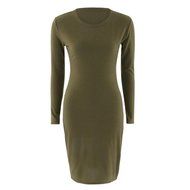 Slim Dress,Morecome Women Fashion Solid Long Sleeve Slim Dress N21