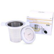 iNeibo Tea Infuser - Perfect for Single Cup of Extra Fine Loose Leaf Tea - Brew-in-Mug Strainer Steeper instead... N20