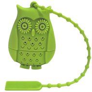 Beauty Clubs Best Silicone Strainer Owl Tea Infuser Funny Tea Filters (Rose Red) N10