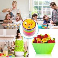 CookArt Silicone Reusable Baking Cupcake Cups Non-Stick 12 Liners Molds 6 Colors N3