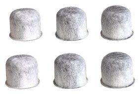 Six Generic Charcoal Water Filters for use in Capresso(TM) Machines that use 4440.90 Filters