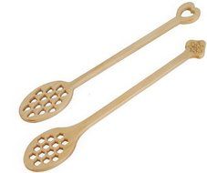 Bee Love - Honey dipper with bee and heart N2