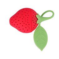 Cute Fashion Strawberry Silicone Herbal Spices Leaf Tea Infuser Strainer N3