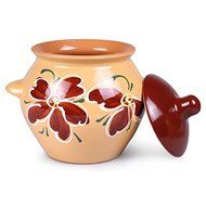 Set of 2 Floral Stoneware Ramekins N5