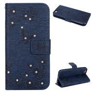iPhone 7 Case,iPhone 7 Wallet Case,Phezen Serect Garden Series Butterfly Flower Bling Diamod Inlaid PU Leather... N54
