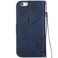 iPhone 7 Case,iPhone 7 Wallet Case,Phezen Serect Garden Series Butterfly Flower Bling Diamod Inlaid PU Leather... N55