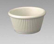 Gessner Products IW-0381A-BN 1.5 oz. Fluted Ramekin- Case of 12