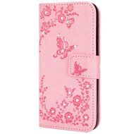 iPhone 7 Case,iPhone 7 Wallet Case,Phezen Serect Garden Series Butterfly Flower Bling Diamod Inlaid PU Leather... N66
