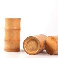 XDOBO Natural Handmade Bamboo Joint Tea Tin Container Seal Spice, Coffee, Tea Tins with Lid - Great Design for... N4