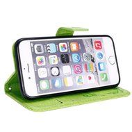 iPhone 7 Case,iPhone 7 Wallet Case,Phezen Serect Garden Series Butterfly Flower Bling Diamod Inlaid PU Leather... N69