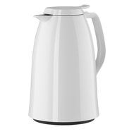 Emsa Mambo High Impact Plastic Thermal Carafe with Glass Liner, 51 oz, White N2