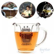 MAXGOODS Fine Robot Hanging Tea Leaf Infuser Steel Strainer Filter N2