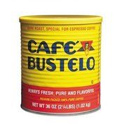 - Caf&eacute; Bustelo, Espresso, 36 oz