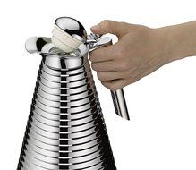 Alfi Achat 64-Ounce Carafe, Chrome Plated Copper N4