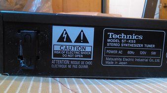 Technics ST-k55 stereo synthesizer tuner
