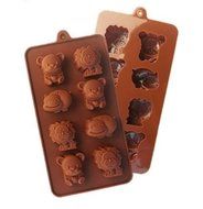 1PC. Hippo Lion Bear Shape Silicone Mold, Jelly, Chocolate, Soap ,Cake Decorating