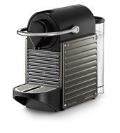 Nespresso Pixie Espresso Maker With Aeroccino Plus Milk Frother, Electric Titan N7