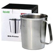 MyLifeUNIT Stainless Steel Milk Steaming and Frothing Pitcher (16 Oz/ 500ml) N4