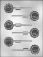 CK Products 1-1/2-Inch Sunflower Sucker Chocolate Mold