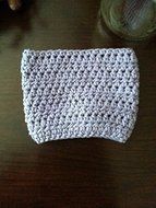 Crochet Drink Holder Mason Jar Cozy Lavender 17 colors available N2