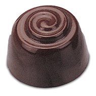 JB Prince Cherry Swirl Chocolate Mold - 28 Forms