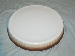 1982 Vintage Corning Ware French Bisque 10" Quiche/ Pie Plate F-3-B N2