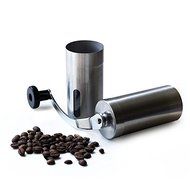 RINE COOOO Brushed 304 Stainless Steel Manual Coffee Grinder Coffee Press N4