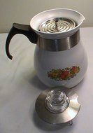 Corning Ware Spice of Life Stove Top Percolator Coffee Pot