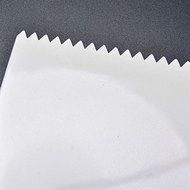 Sher 1pc Cake Serration Scraper/Spatula Set Dough Cutter Plastic Smoother Multifunction Blade For Cake Baking... N4