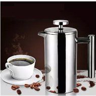 Double Wall Stainless Steel French Coffee Press & Tea Maker, Coffee Maker, 1 Liter N2