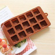 Sher Bakeware Silicone Gift Box Shaped Baking Molds for Chocolate N2