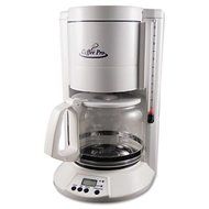 OriginalGourmetFoodCo OGFCP330W Coffee Pro Home/Office 12-Cup Coffee Maker in White