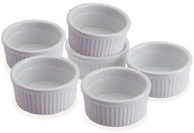Progressive Housewares Set Of 6 Ramekins CRR6