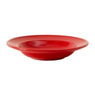 Tuxton Home Concentrix Bowl (Set of 4), 13 oz, Cayenne Red; Restaurant Grade Nonporous Virtrified China; Thermal... N42
