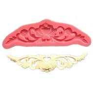 Sher Flower &amp; Leaf Lace Relief Cake &amp; Chocolate Molds
