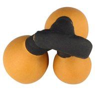 Chinese Yixing Zisha Handcraft Kungfu Tea Pet Decor Visionario Yellow Loquat Home Decor