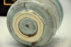 Japanese Mino Yaki ware Matcha Bowl Green Tea 10.7 / 10.7 / 8cm (4.2 / 4.2 / 3.1inch)[7322] N6